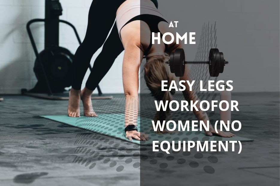 Easy Legs Workout at Home for Women (No Equipment)
