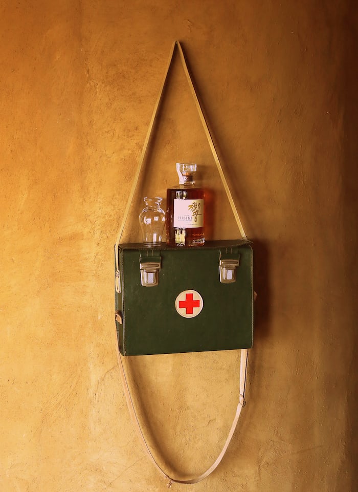 What should be in a first aid box?